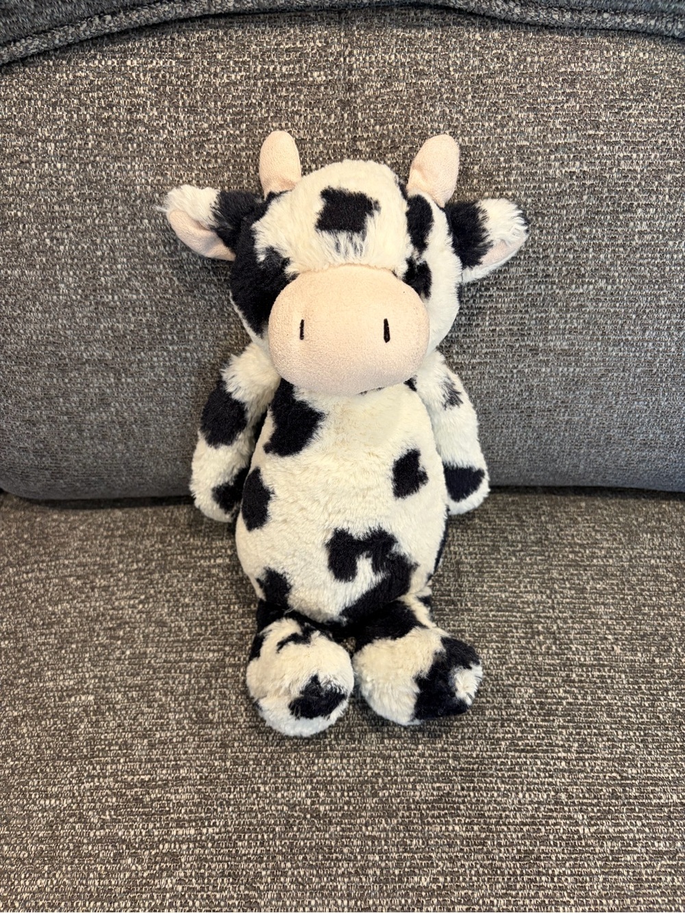 Jellycat Black and White Cow Plush Stuffed Animal